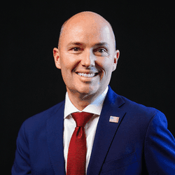 Utah Governor Spencer Cox headshot