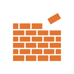 wall building icon
